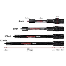 양궁 컴파운드 활 스태빌라이저 바, 3K 탄소 소재 밸런스 로드, 대회 활 사냥 슈팅 충격 흡수, 6 인치, 8 인치, 10 인치, 12 인치