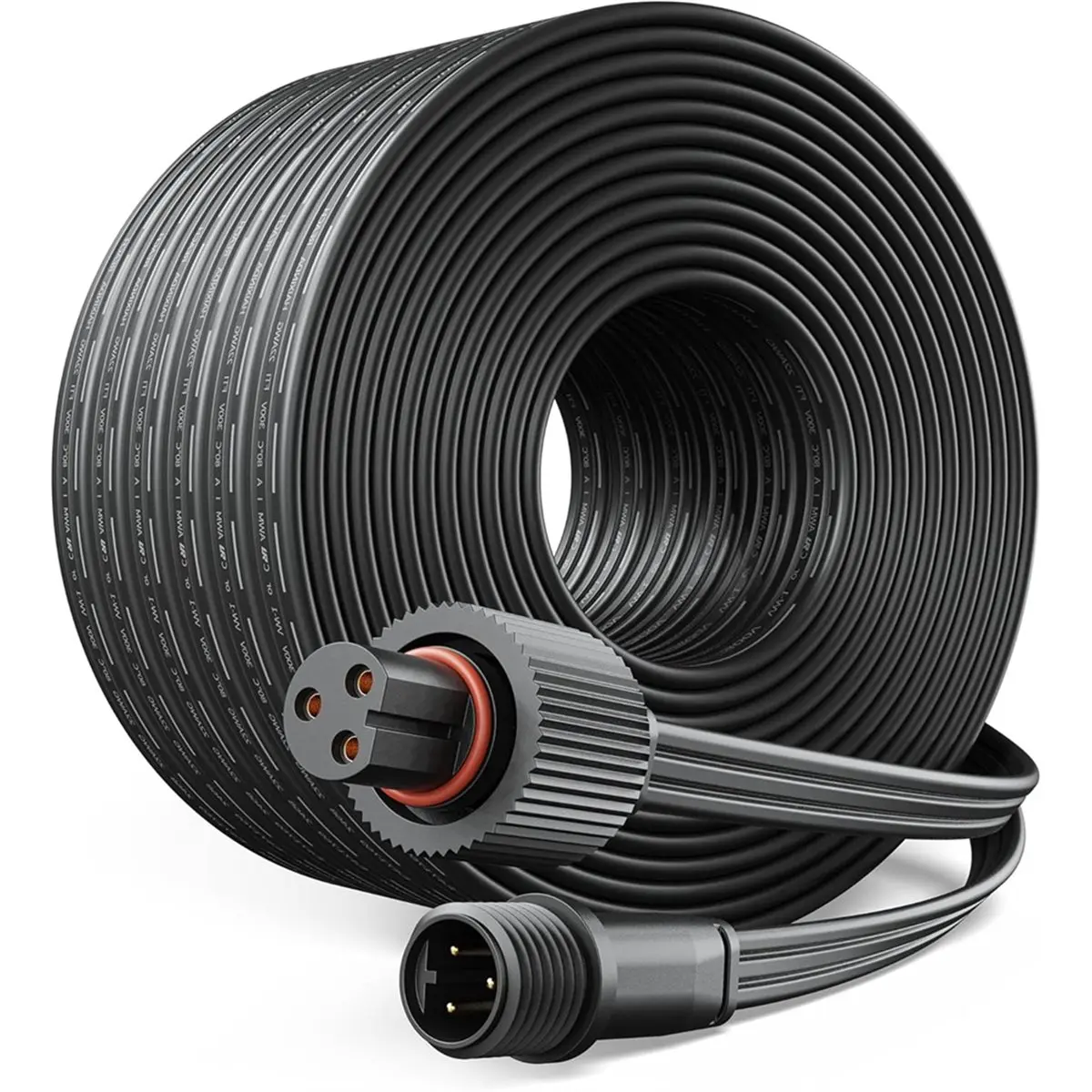 ABPP 16FT Extension Cable for Permanent Outdoor Lights Series, Waterproof Extension Cord for H705A H706A