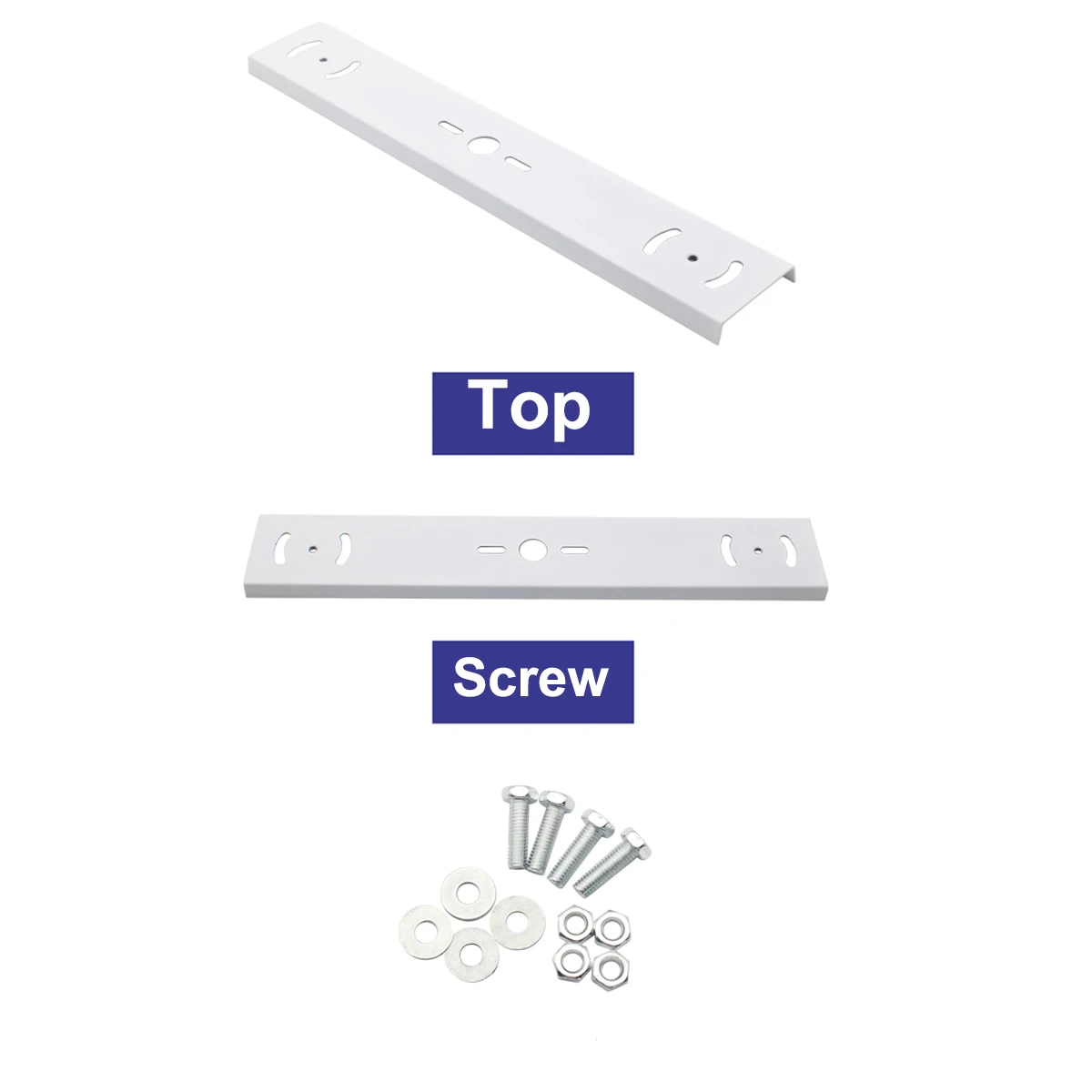 Metal Steel Monitor Support One To Two Crossbar Double Camera Bracket Extension Cross Bar Horizontal Arm Security Camera Holder