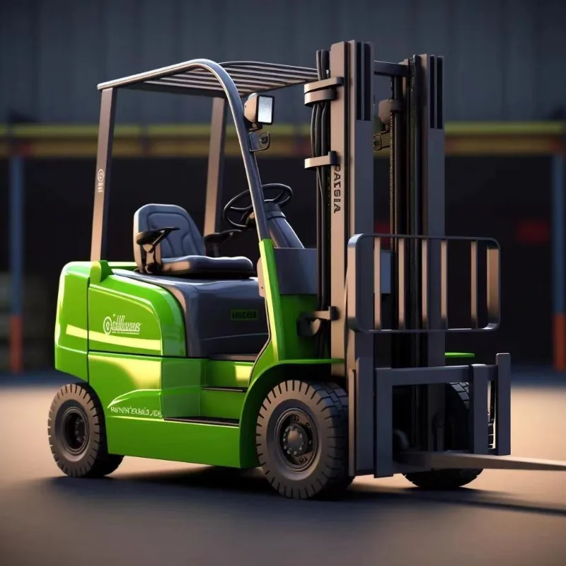 CIF Price Electric Forklift  Small Four Wheel Ride On Mobile Hydraulic Stacker Loading Unloading Truck Handling Equipment