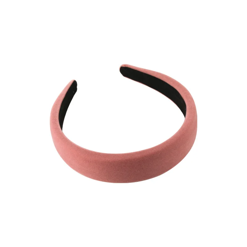 Fashion New Velvet Headbands Retro Simple Wide Sponge Hair Band For Woman Girls Elegant Versatile Hair Hoop Hair Accessories