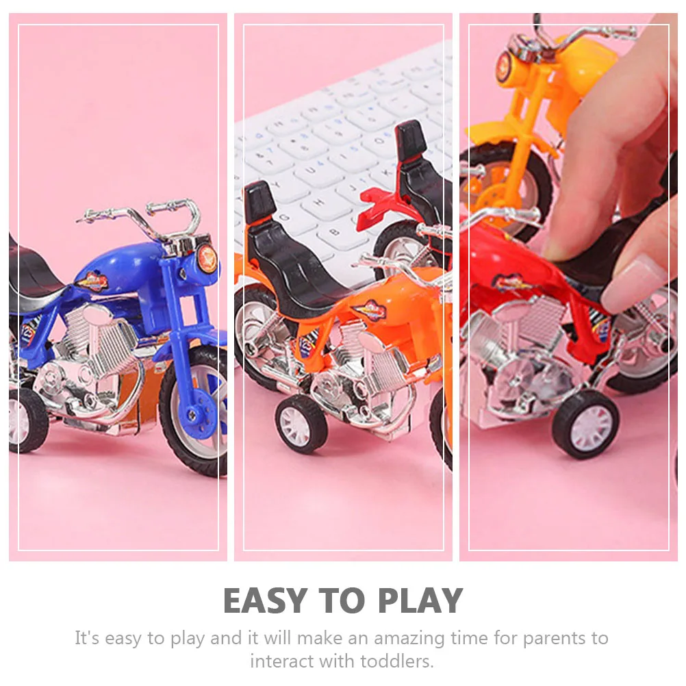 4-delige pull-back motorfiets voor kinderen ATV kinderen speelgoed motorfietsen motor mini speelgoed miniatuur