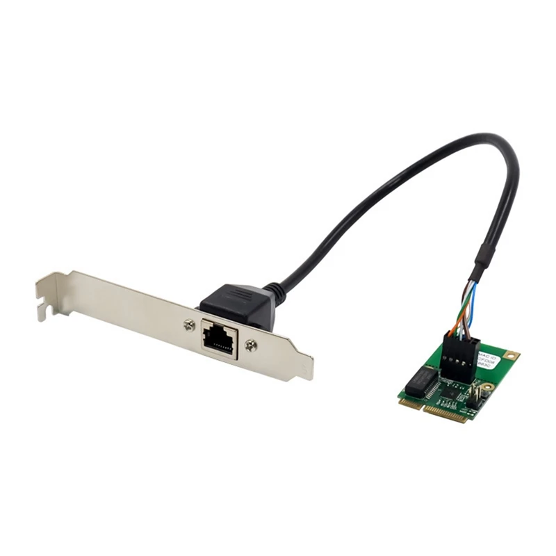 RTL8125B Mini PCIE Single Port Network Card 2.5G Ethernet LAN Card Realtek 8125B Industrial Control Network Card