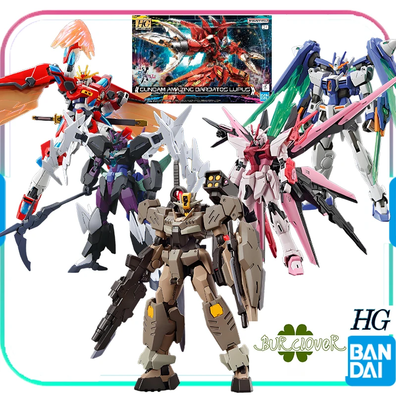 

Bandai Original GUNDAM HG OO DIVER ARC SHIN BURNING Anime Action Figure Assembly Model Toys Collectible Model Ornaments Gifts
