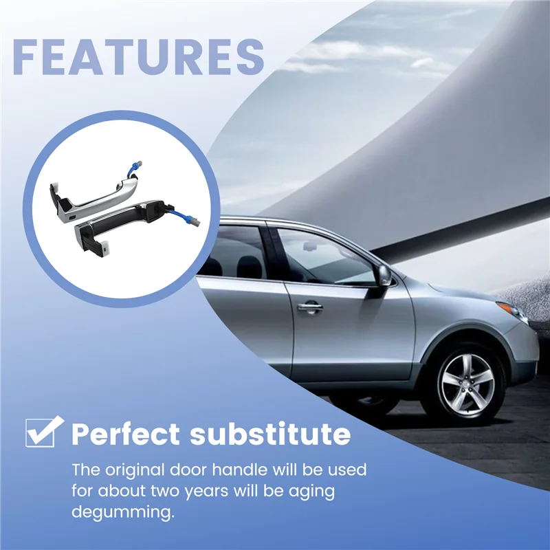 

826513JD00 Car Front Outside Door Handle For Hyundai Veracruz Ix55 2006-2009 826513J210 82651-3JD00