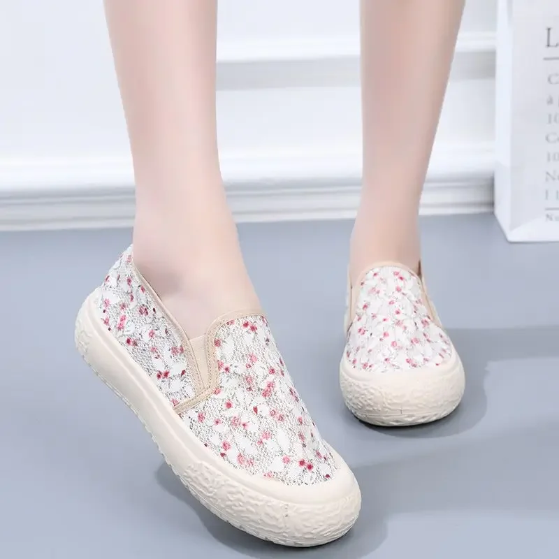 

Comfortable and Elegant High on Platform Slip On Woman Footwear New Arrival 2025 Designer Luxury Fashion Casual Shoes for Women