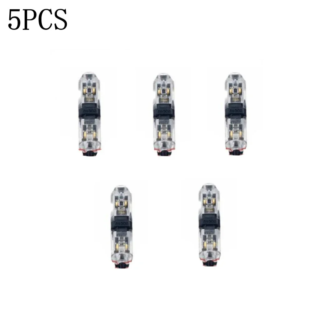 LED Terminal Block Wire Wiring Connector Compact D1/2/T1/T2 Electric Accessories Junction Solderless Tee Conductor