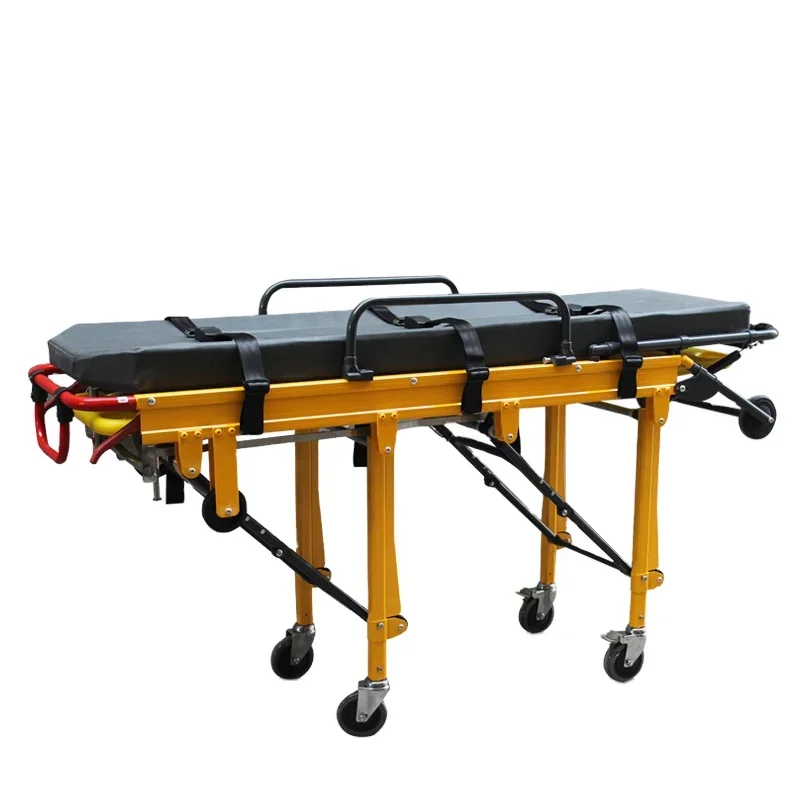 

Removable Stretcher for Ambulance with Bottom Bin Ambulance Stretcher Hydraulic Emergency Stretcher Carton Ce Aluminum Alloy 1pc