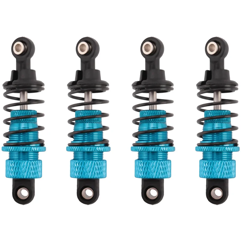

AS96-20Pcs RC Cars Aluminum Shock Absorber Front & Rear Damper For Tamiya TT-01 TT01 /TT02 M5 M6 1/10 RC Upgrade Parts Blue