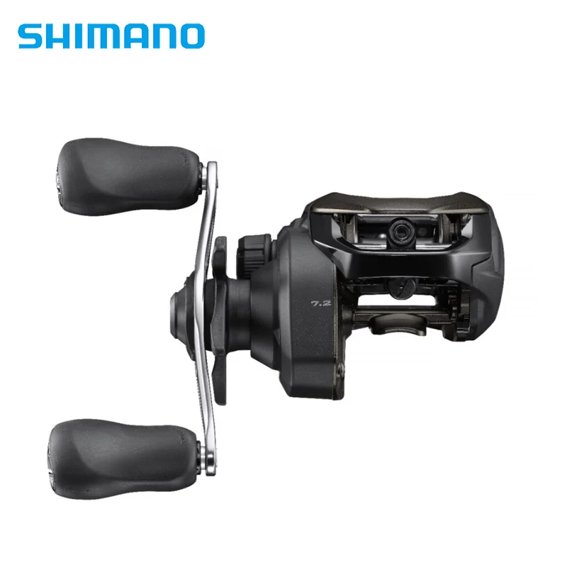 Imagem -04 - Shimano-long Throw Seawater Baitcasting Fishing Reels Gear Ratio 7.2:1 para Fishman de Nível Básico Caius 24 150 151hg Novo