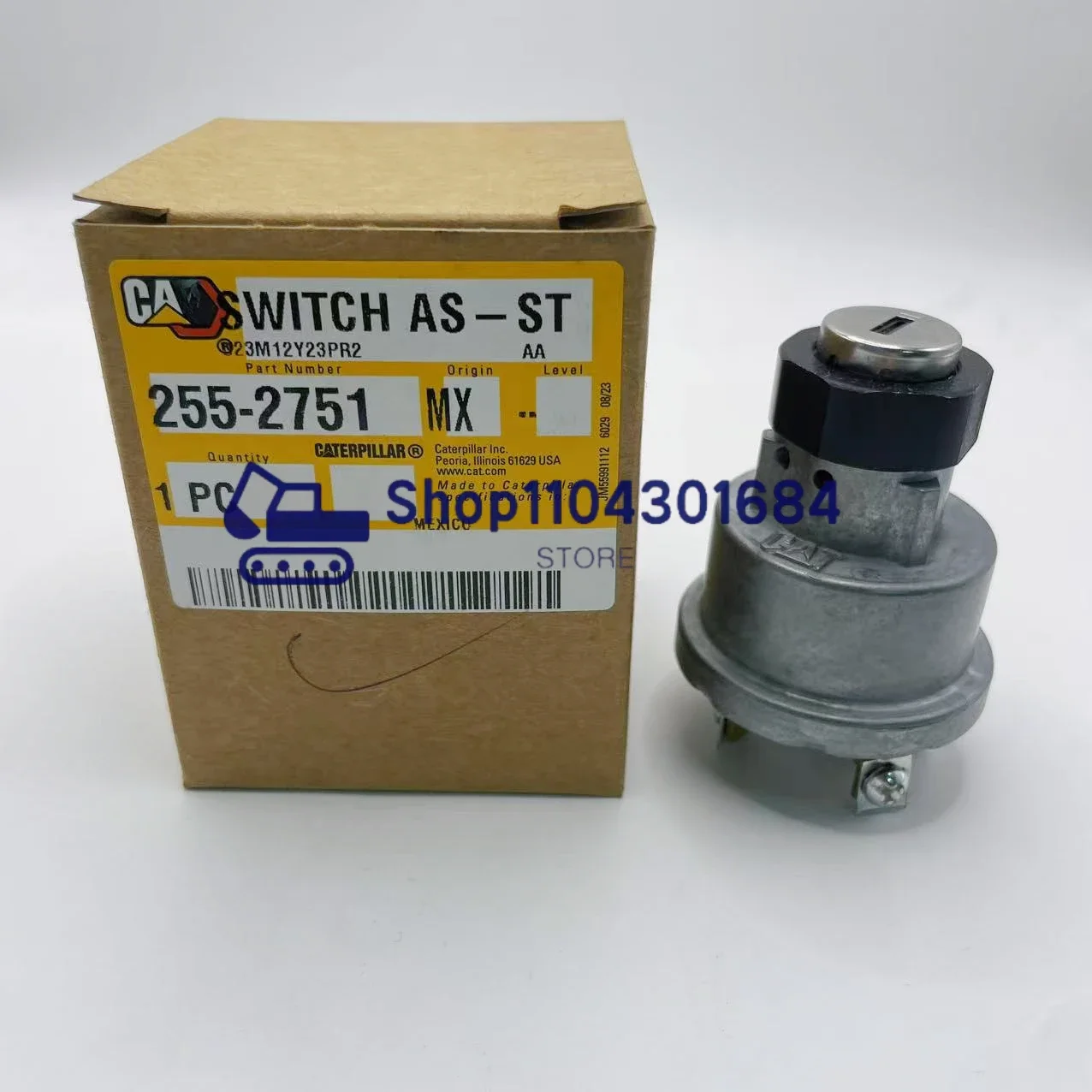 

255-2751 2552751 for Caterpillars Cat E312 E313F E318 E320DGC E326 E336D2 Ignition Start Switch
