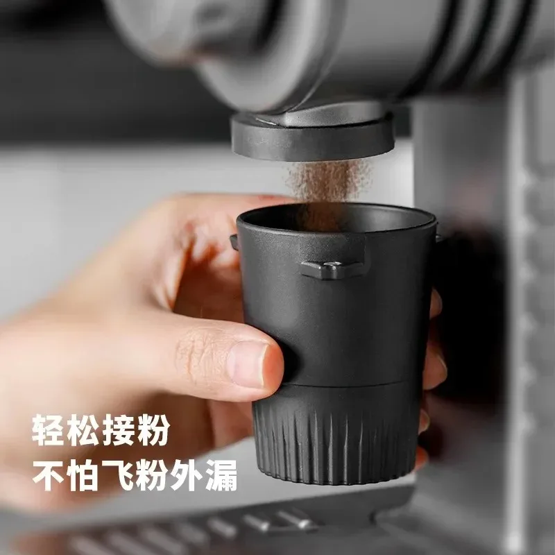 Plastic Coffee Dosing Cup Powder Feeder Part for 58mm 51/53mm， Espresso Machine Dosing Cup Coffeeware Accessories Dropship