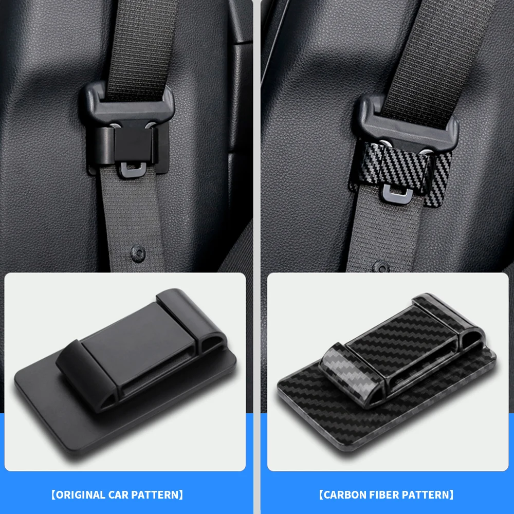 Car Interior Supplies Seat Belt Holder Stabilizer Fastener Style For VW BMW KIA Honda Nissan Hyundai Car Interior Accessories