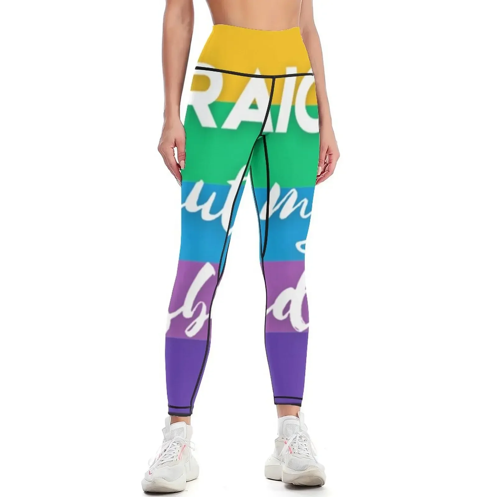 

I'm Not Straight, But My Husband Is Classic Leggings gym top sportswear for gym sportswear gym for physical Womens Leggings