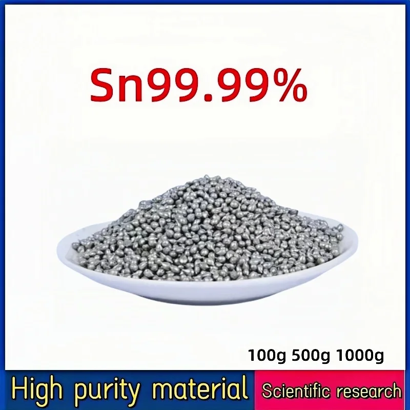 High-Purity Tin Granules, Lead-Free Tin Granules, Research-Specific Sn99.99% Experimental Sample Retailing