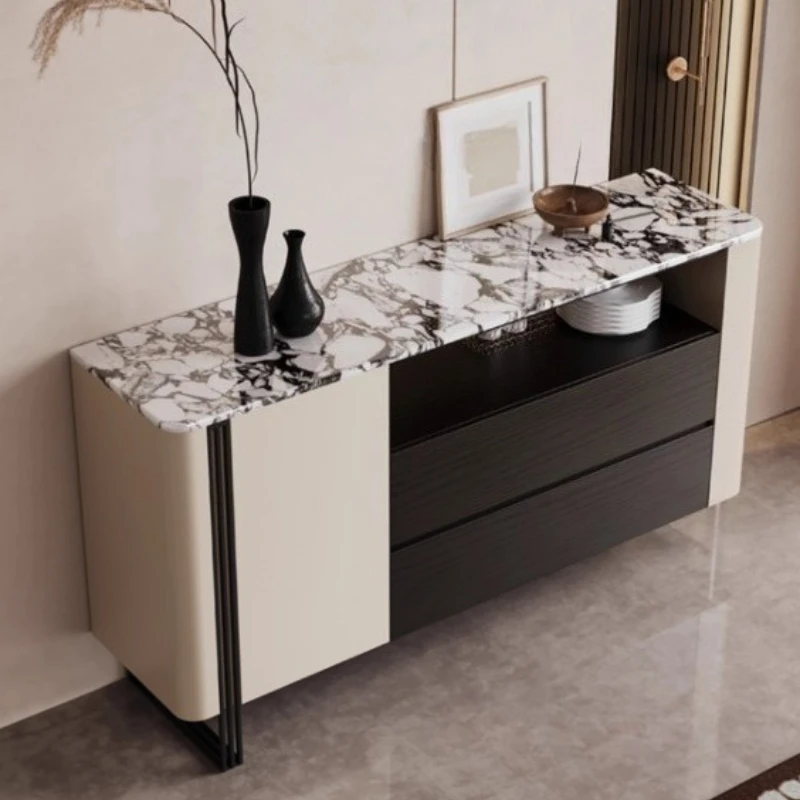 # luxury Storage locker 3-stage drawer modern Wooden chest of drawers Living room home rangement furniture for home m