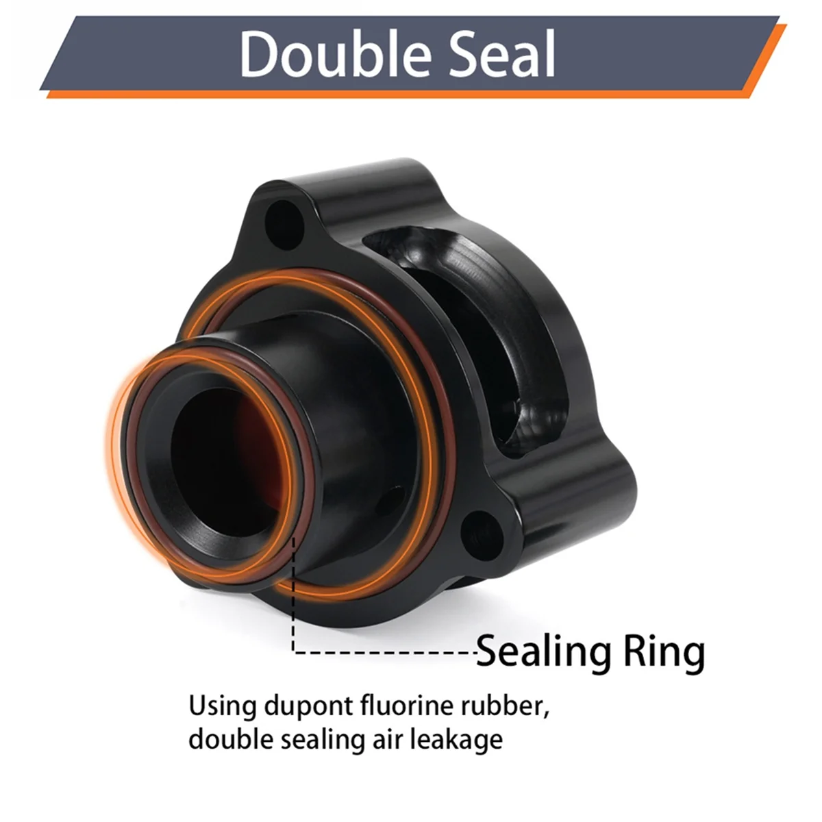 Ingenious Car TFSI Blow Off Valve Base T9451 Blow Off Valve VTA DV & Adapter for VW Audi 2.0T Car Modified PartsDurable