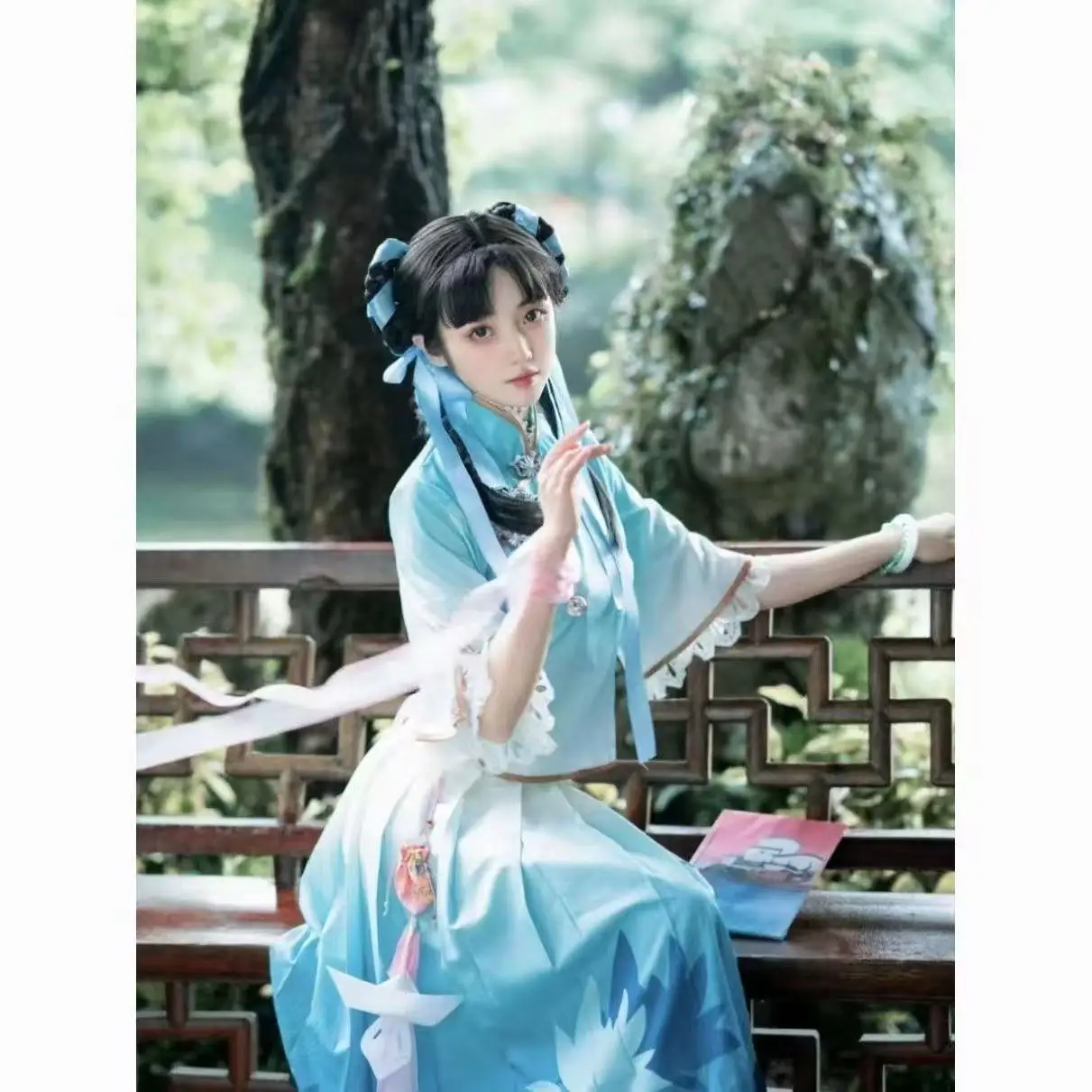 

Classic Game Xishi Cosplay Costume Ancient Chinese History Beauty Girls Hanfu Girls Halloween Event Street COS Clothing Comics