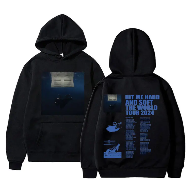 

Best Famous Hit Me Hard and Soft The World Tour 2024 Hoodie Men Women Fashion Eu Size Oversized Pullover Male Vintage Streetwear