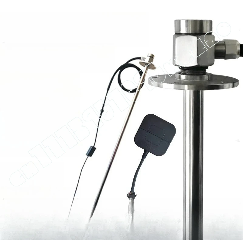 Truck GPS Fuel Quantity Monitoring No Opening Ultrasonic Anti-input Oil Level Tubing Home Fuel Consumption Monitoring