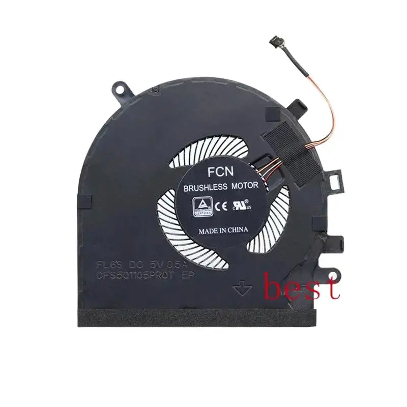 WE. New Original Laptop CPU GPU Cooling Fan For RAZER Blade 15 RZ09-0270 RZ09-0300 RZ09-0328 Fan D FS 501105 PR0T DDS5K 12114262