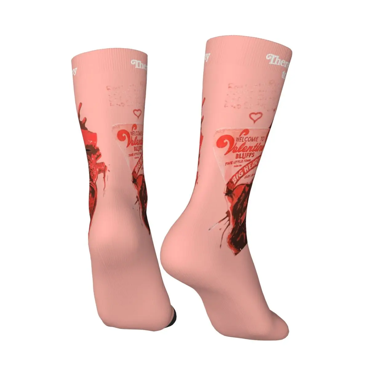 Crazy Sock for Men Roses Are Red Hip Hop Harajuku My Bloody Valentine Happy Quality Pattern Printed Boys Crew compression Sock