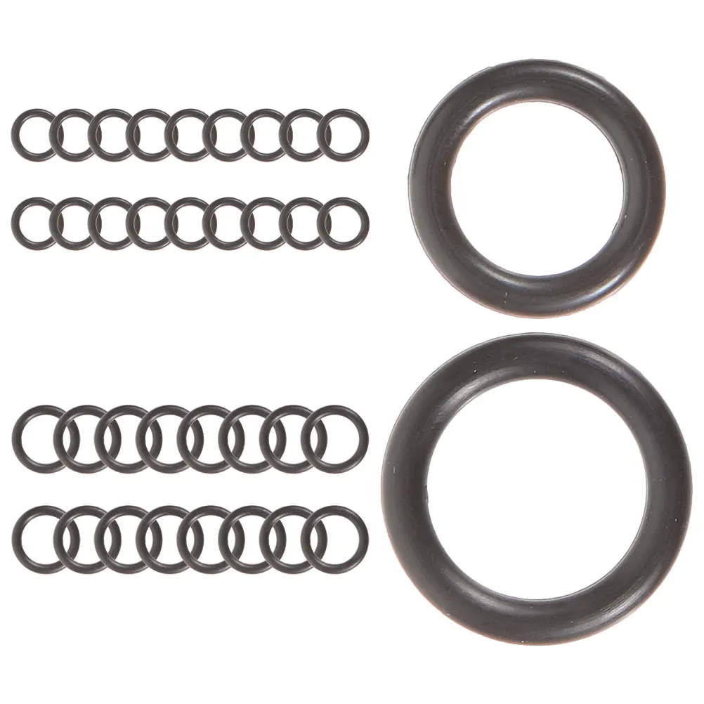 

40pcs Sealing Ring 1/4 3/8 Quick Connect Pressure Washer Fittings Leak Proof Gasket Black Rubber Gardening Durability