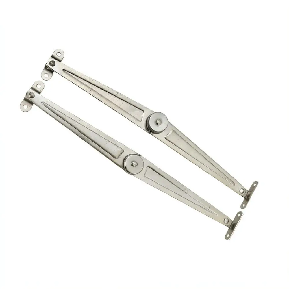 Modern Stainless Steel Folding Support Stay Hinge Cabinet Door Lift Up Rod Hardware Fitting For Cupboard Furniture