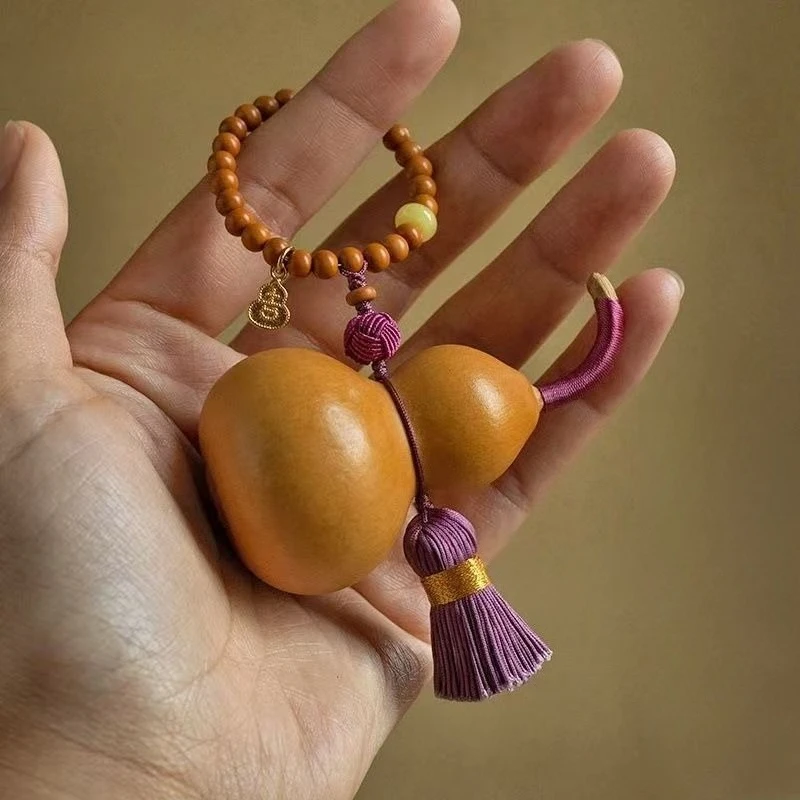 Natural Hand Twist Wenwan Gourd Play Portable Handlebar Creative Bag Pendant Gift Crafts