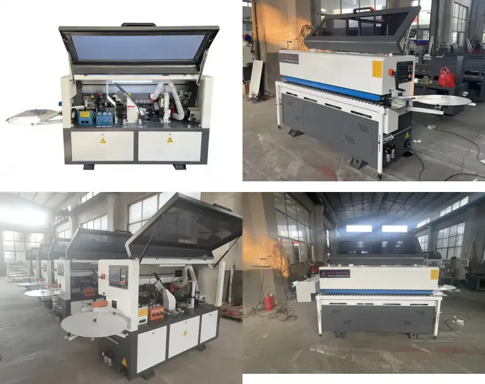 High Efficiency 4 Stages CNC Edge Banding Machine for ABS Melamine Cabinet Drawer Making Furniture Edge Banding Tape Machine