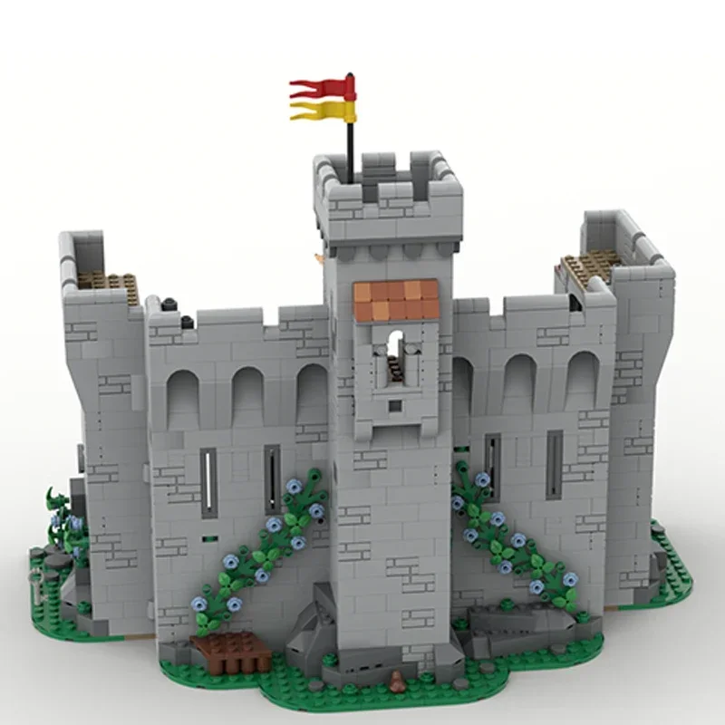 Moc Building Blocks Fortress model Castle Tower Defense Technical Bricks DIY Assembly Construction Toys For Childr Holiday Gifts