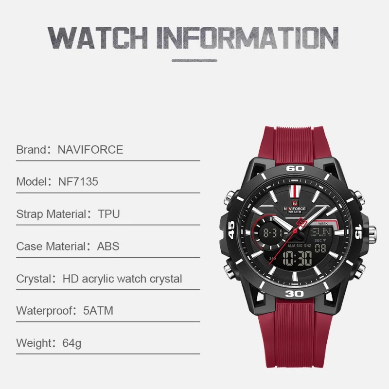 New Naviforce Men's…