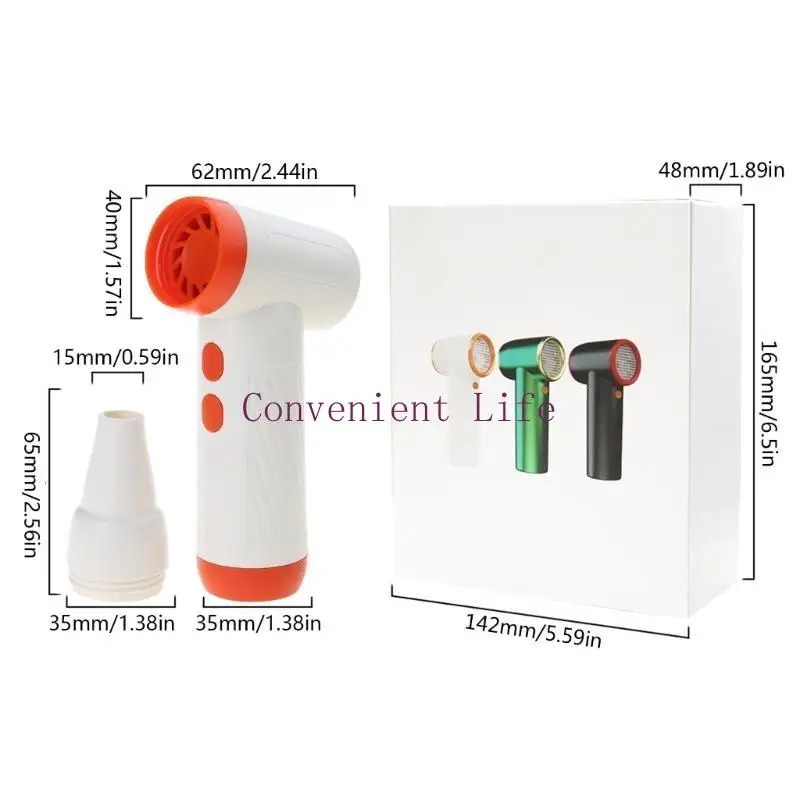 L1EE منفاخ نفاثة صغيرة منفاخ جاف منفاخ نفاثة صغير 80000 دورة في الدقيقة منفاخ قوي للسيارة