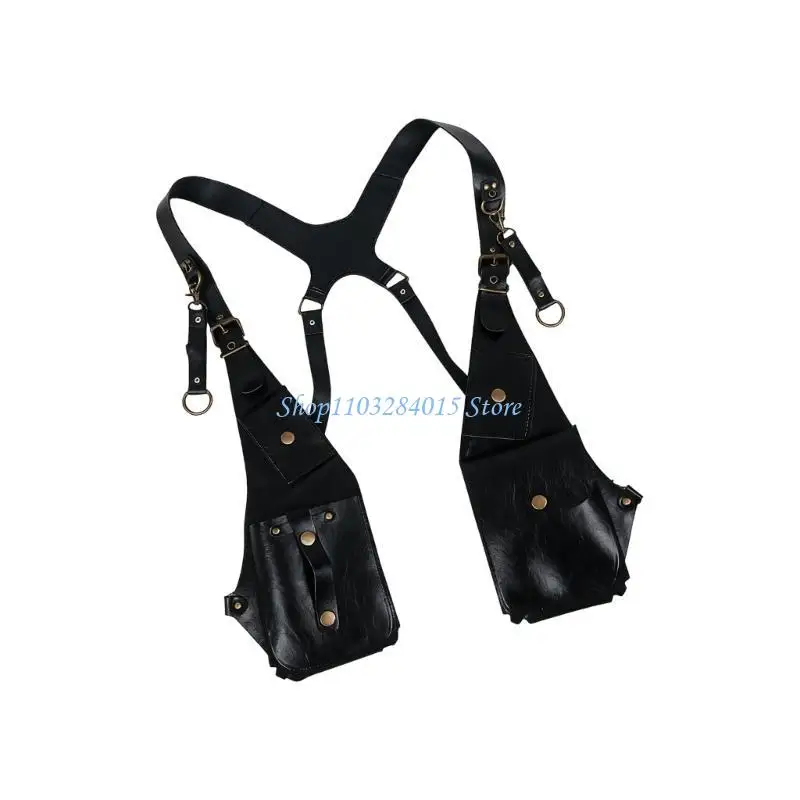 

R6FF Quick Release Leather Camera Straps For Digital SLR Cameras Wide Adjustable Shoulder Harness Design Photography Accessory