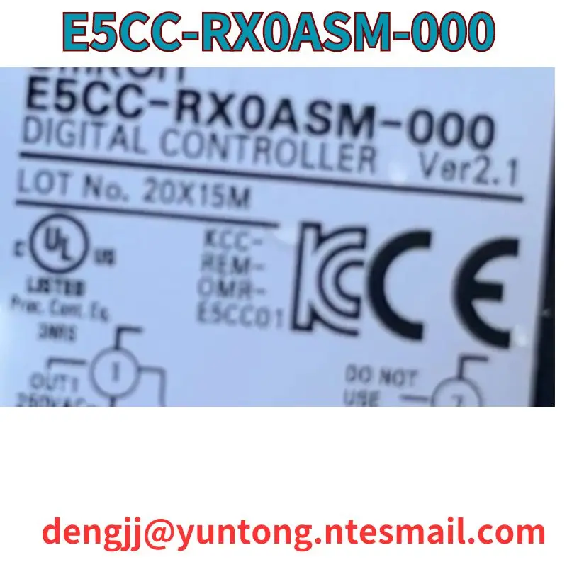 Used E5CC-RX0ASM-000 temperature controller tested intact and shipped quickly