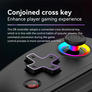 Bluetooth Stretching Joystick für Android iOS Gamepa, BSP -Tablet -Controller D8 RGB, drahtloser Gurt für Schalter, P3, P4, Hot Sale 10 Hauptmobilverkäufe bei Promotion - №7