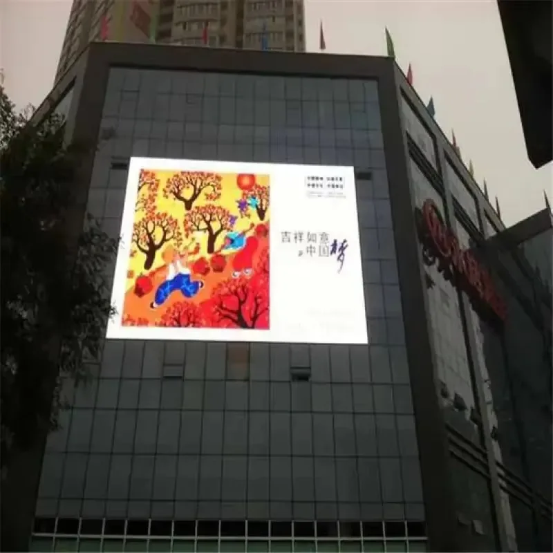 960960120mm Full Color LED Display Wall RGB High Brightness Commercial Advertising Screen