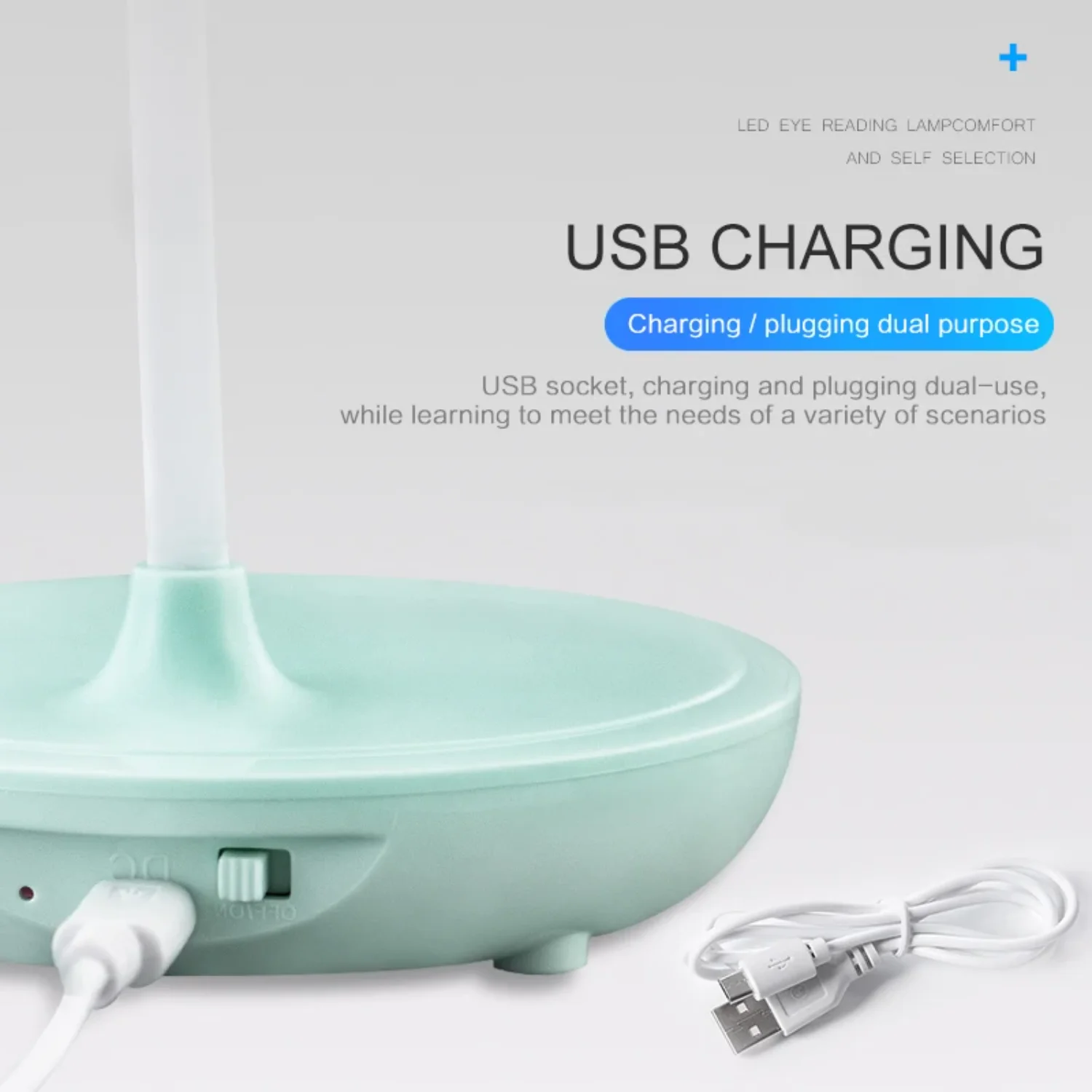 Table Light Dormitory Bedroom Reading Camping Led Rechargeable Eye Protection  Wholesale   Living Room Hot Foldable