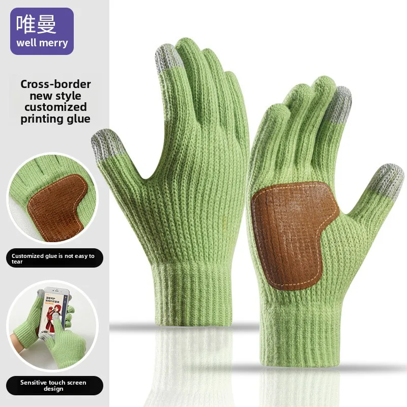 قفازات جديدة للخريف والشتاء تعمل باللمس للرجال والنساء لركوب الخيل في الهواء الطلق