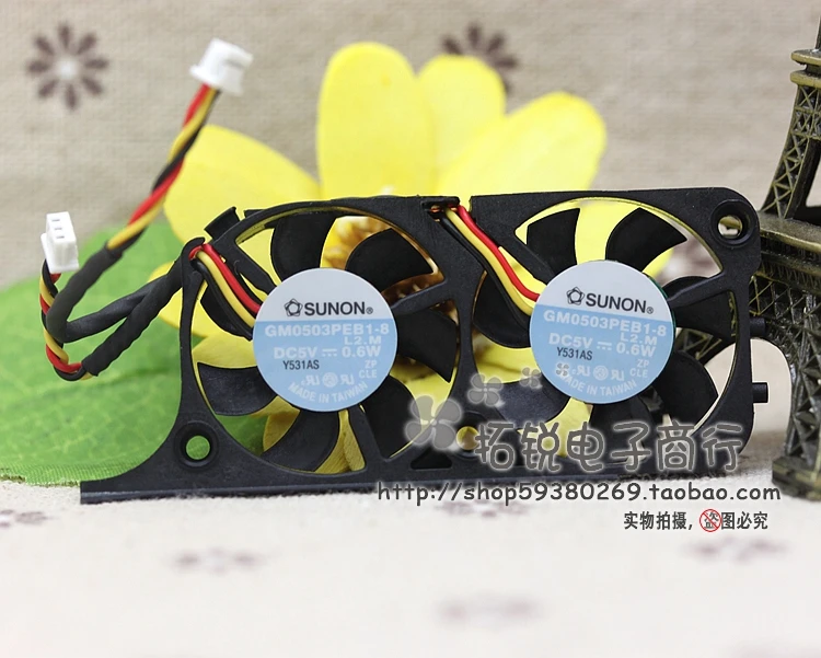 Sunon GM0503PEB1-8 5V 3007 C840 C810 2500 8000 Notebook Fan