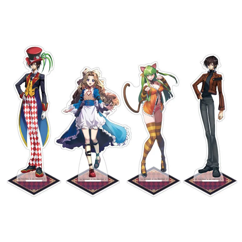 

CODE GEASS Lelouch of the Rebellion Japanese Anime Peripherals Acrylic Stand Collectible Desk Ornaments Creative Gift Toy