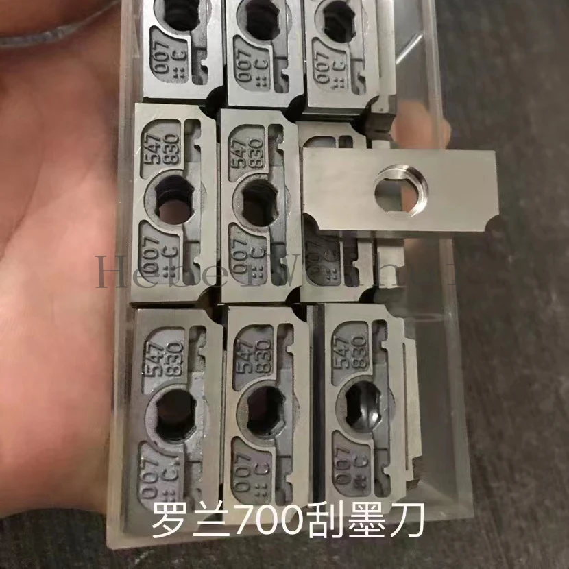 10 pieces Press Accessories Roland 600 700 800 Machine Ink spoon holder Ink teeth scraper