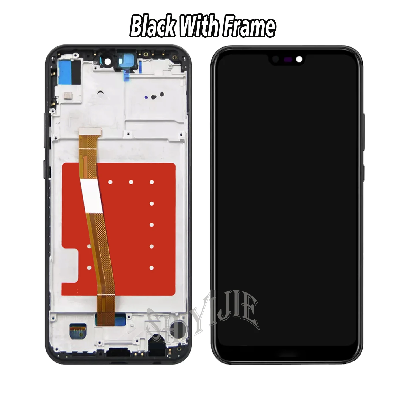 5.84 \'Lcd dla HUAWEI P20 Lite ekran dotykowy Lcd dla HUAWEI P20lite/nova 3e z pokrywą baterii Digitizer