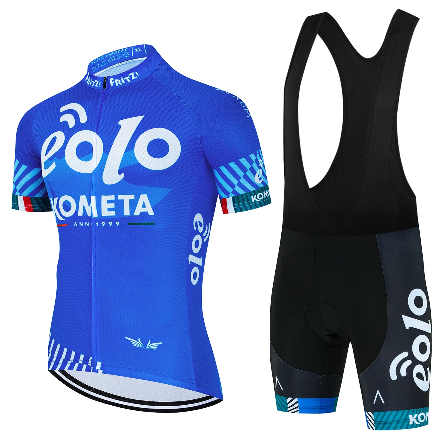 2024 Eolo Kometa Team Cycling Set Man Bike Jersey Short Sleeve Bicycle Clothing Kit Mtb Cycling Wear Triathlon Uniforme Maillot