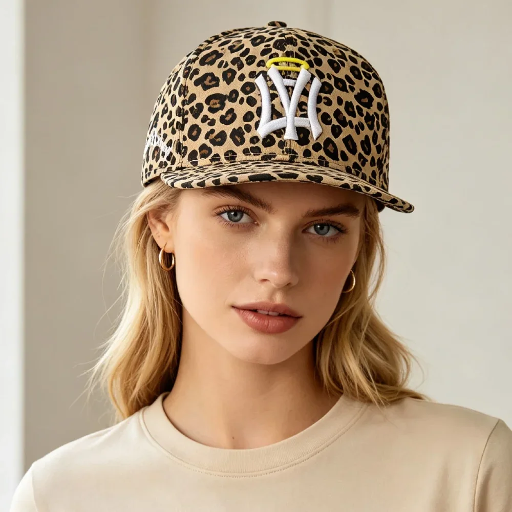 Heißer Verkauf: Unisex Flat-Bill-Snapback-Cap mit NA-Buchstaben und Flügel-Stickerei – Lässige Outdoor-Trend-Baseballkappe für Herren und Damen – Detail 17
