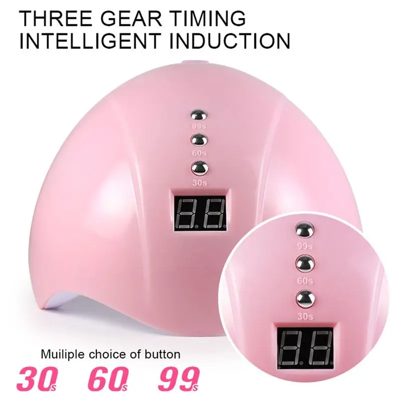 A7THK-For Home Salon USB UV LED Lamp Ultraviolet Curing Lamps Powerful Drying For All Gel Professional Equipment White