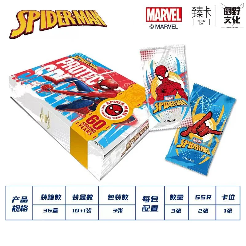 2023 nowa karta Marvel Iron Man Spider-Man Avengers sojusz równoległy wszechświat prawdziwa gra w karty zabawka prezent na Boże Narodzenie