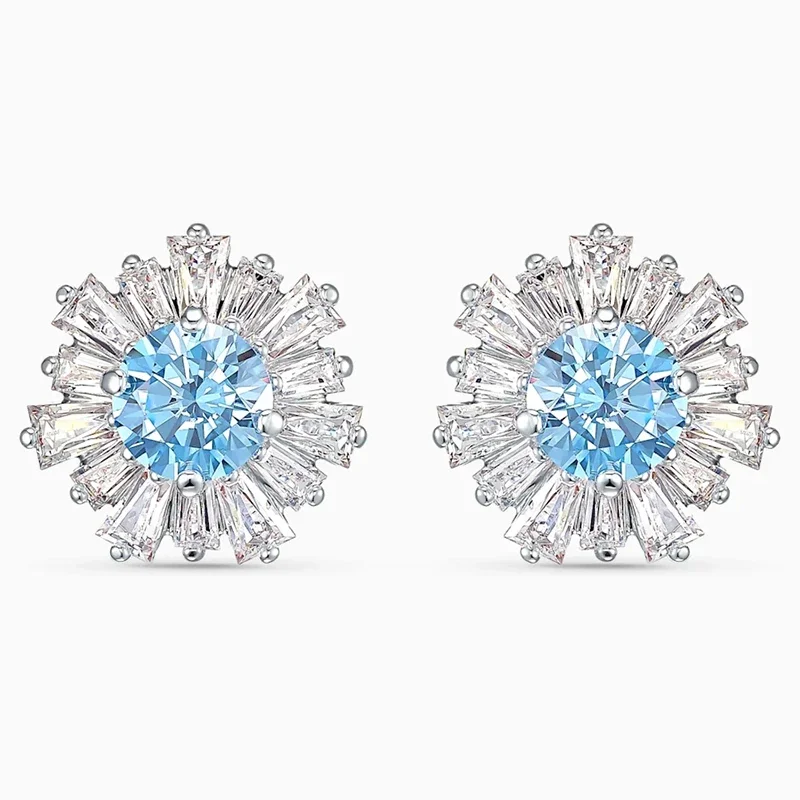 Luxury Fine Wedding Jewelry Set for Women, Charms & Flowers