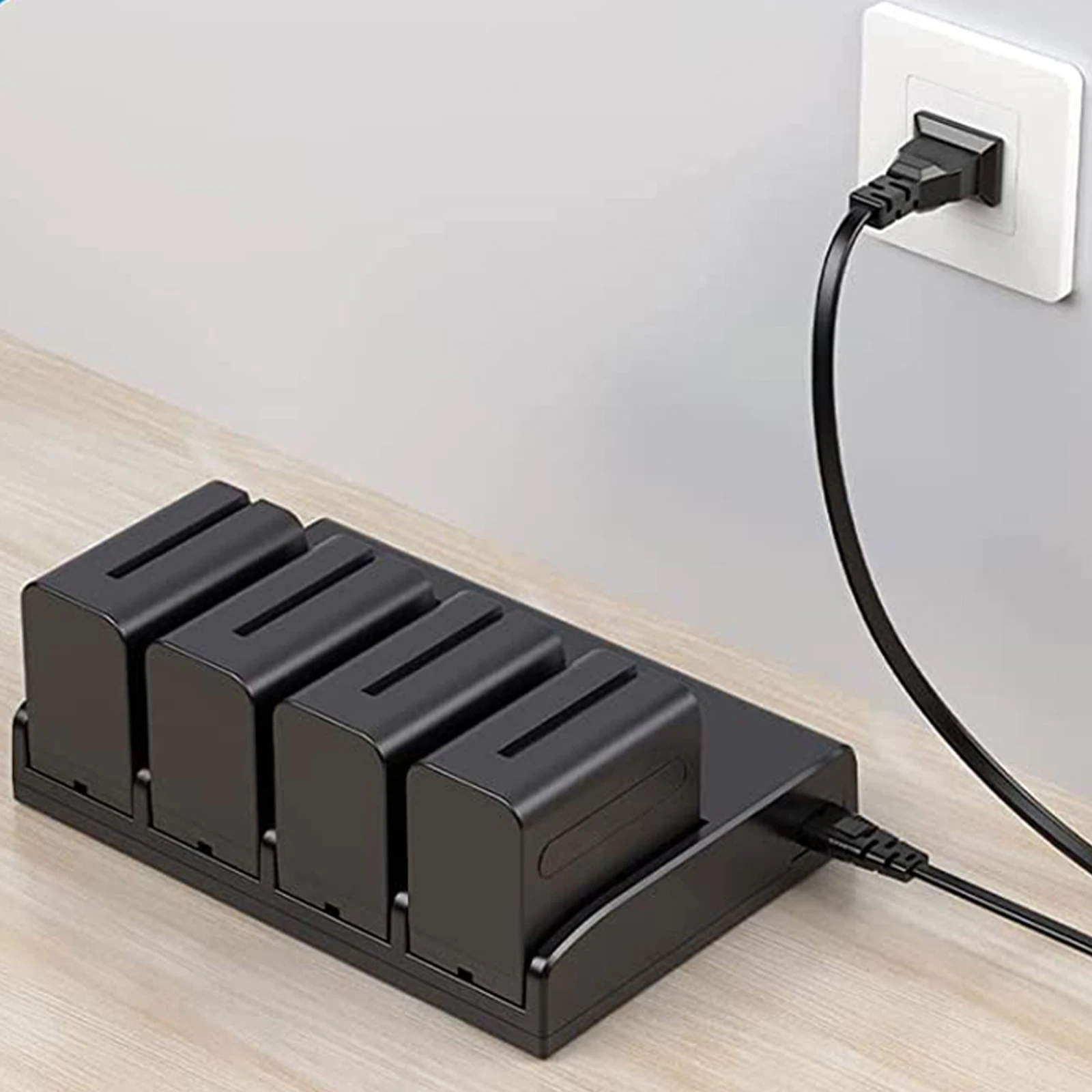 بالو 6000mAh NP F750 NPF750 NP F770 NP-F750 بطارية 4 فتحات LCD شاحن لسوني NP F970 F960 F550 F570 QM91D CCD-RV100 TRU47E