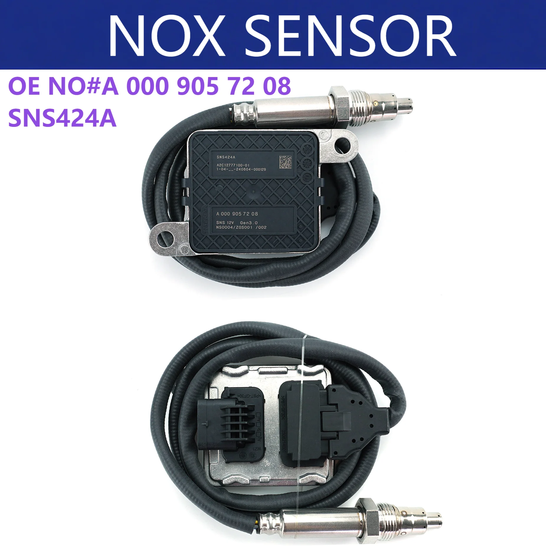 

Nox Sensor A0009057208 SNS424A Nitrogen Oxide Sensor A000 905 72 08 Fits For 12V Mercedes Benz E-CLASS W213